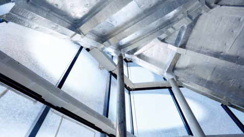 Rockwool Conlit Steelprotect board Alu Rockwool Conlit Steelprotect board Alu